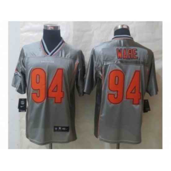 Nike Denver Broncos 94 DeMarcus Ware grey Elite Vapor NFL Jersey